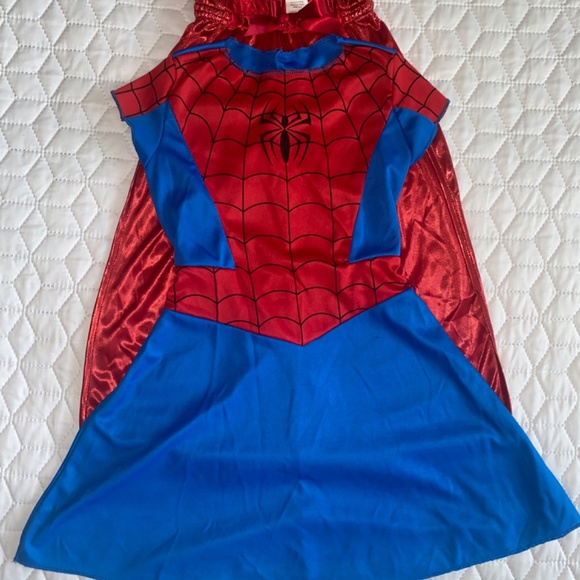 Spider Girl Halloween Costume/ Dress up/ Cosplay SIZE 6X/7 - Picture 9 of 10
